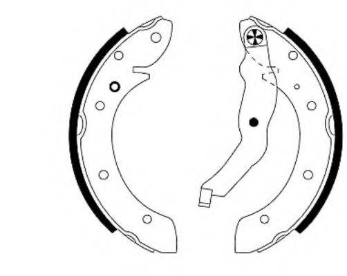 Комплект гальмівних колодок HELLA PAGID 8DB 355 001-241