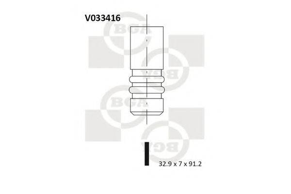 Випускний клапан BGA V033416