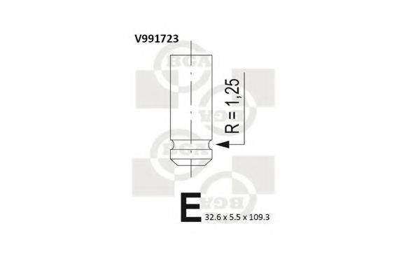 Впускний клапан BGA V991723