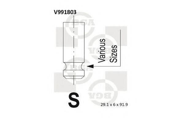 Впускний клапан BGA V991803