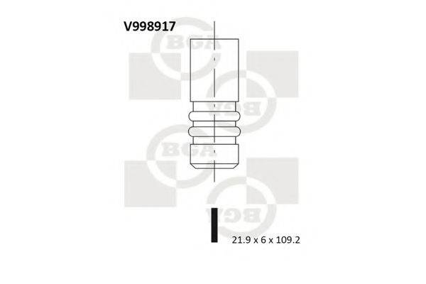 Випускний клапан BGA V998917