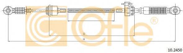 Трос, ступінчаста коробка передач COFLE 10.2450