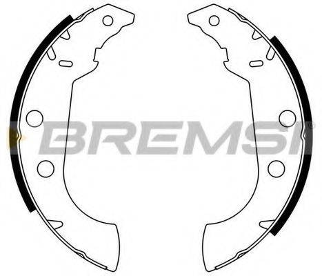 Комплект гальмівних колодок BREMSI GF0383