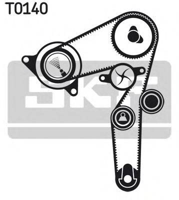 Комплект ременя ГРМ SKF VKMA 02199