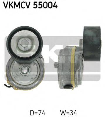 Натяжний ролик, полікліновий ремінь SKF VKMCV 55004