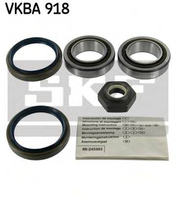 Комплект підшипника ступиці колеса SKF VKBA 918